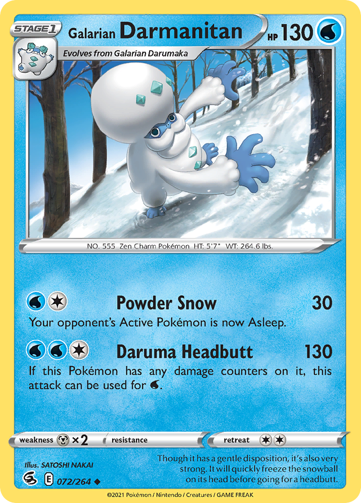 Galarian Darmanitan 72 / 264