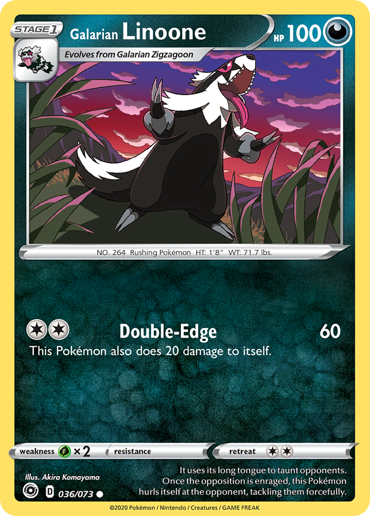 Galarian Linoone 36 / 73