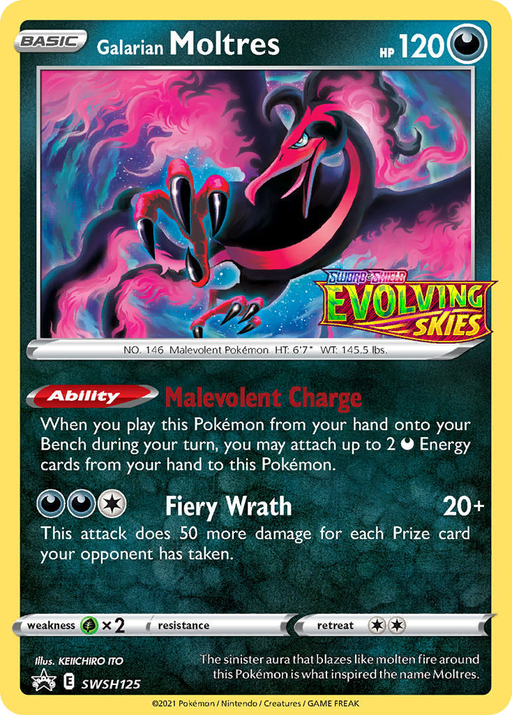 Galarian Moltres SWSH125 / 307