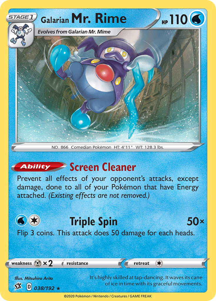Galarian Mr. Rime 38 / 192