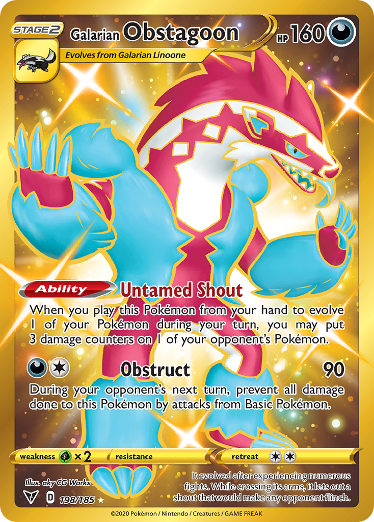 Galarian Obstagoon 198 / 185