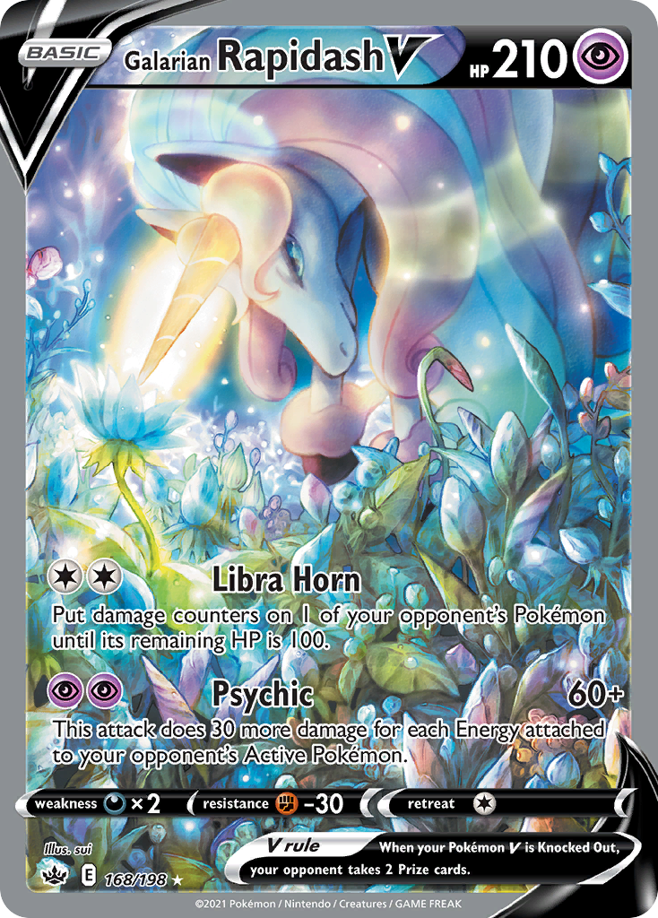 Galarian Rapidash V 168 / 198