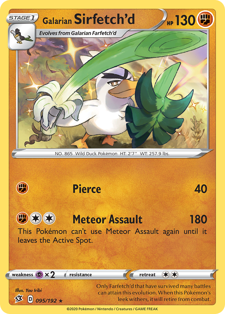 Galarian Sirfetch’d 95 / 192