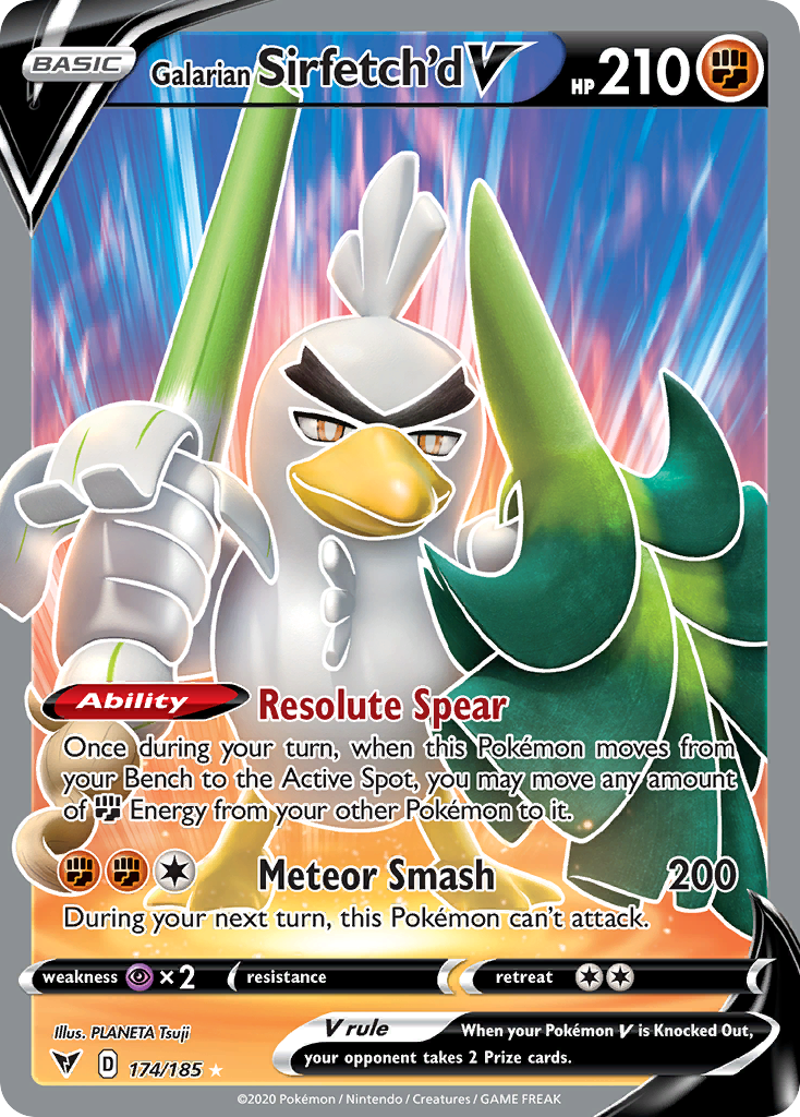 Galarian Sirfetch’d V 174 / 185