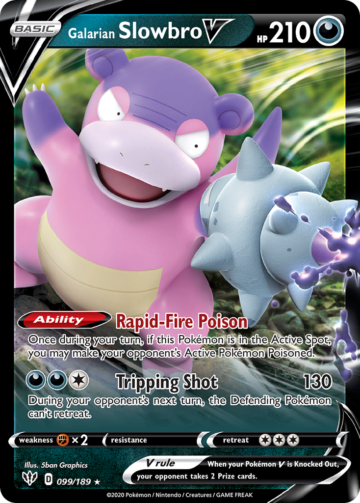 Galarian Slowbro V 99 / 189