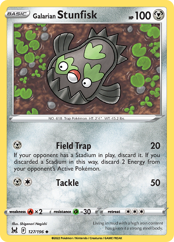 Galarian Stunfisk 127 / 196