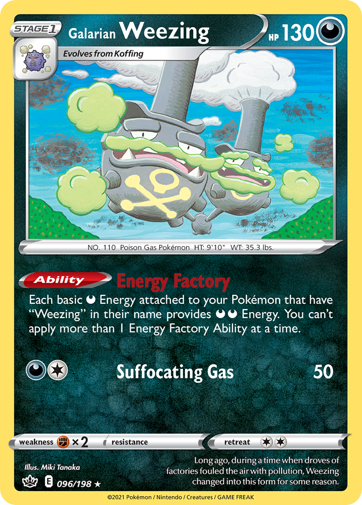 Galarian Weezing 96 / 198
