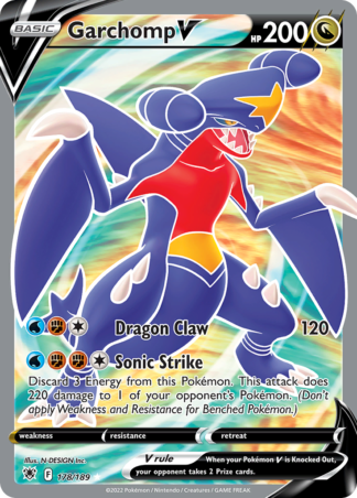 Garchomp V 178 / 189