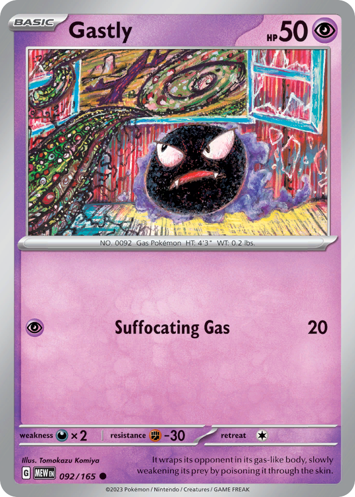 Gastly 92 / 165