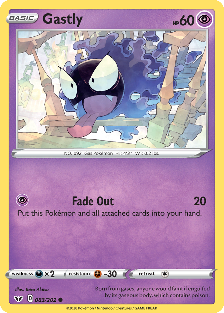 Gastly 83 / 202