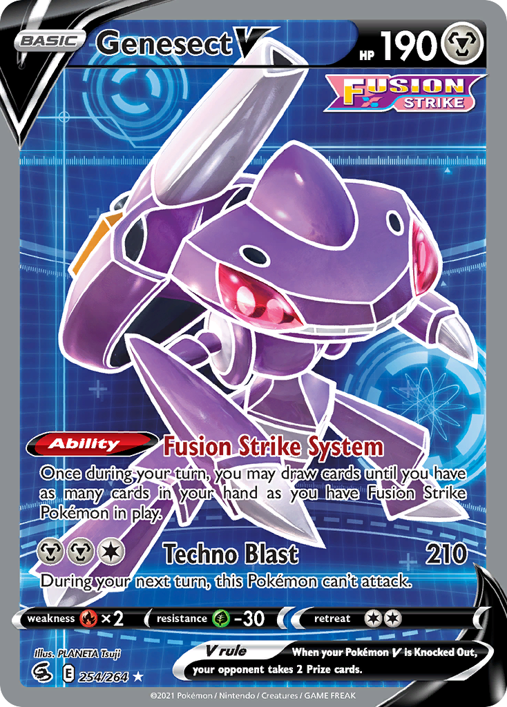 Genesect V 254 / 264