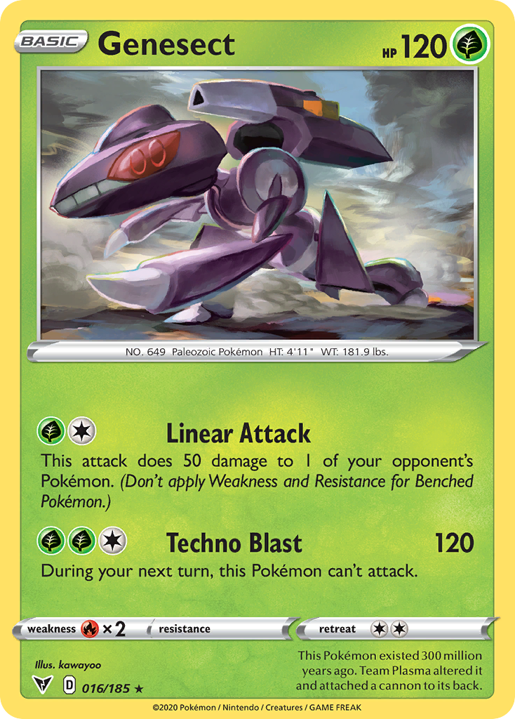 Genesect 16 / 185