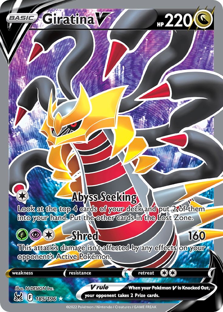 Giratina V 185 / 196