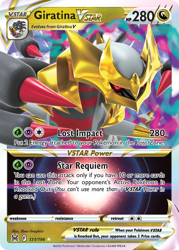 Giratina VSTAR 131 / 196