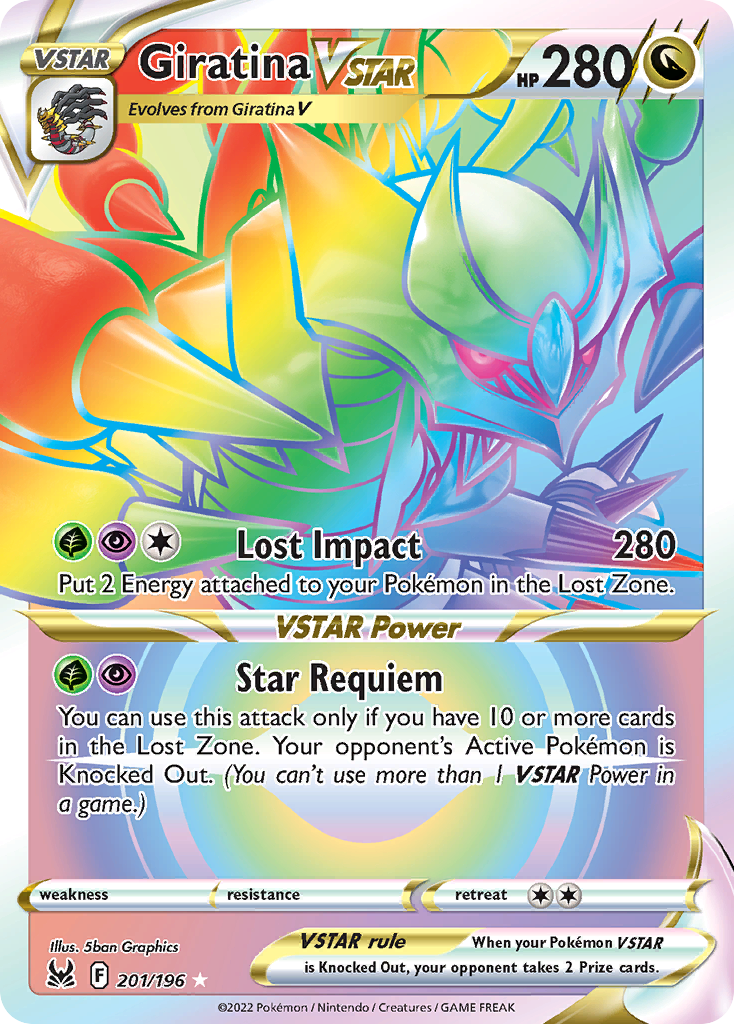 Giratina VSTAR 201 / 196