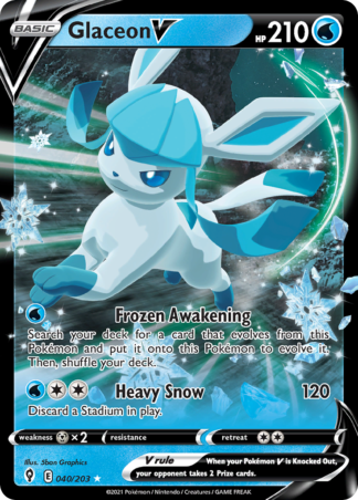 Glaceon V 40 / 203