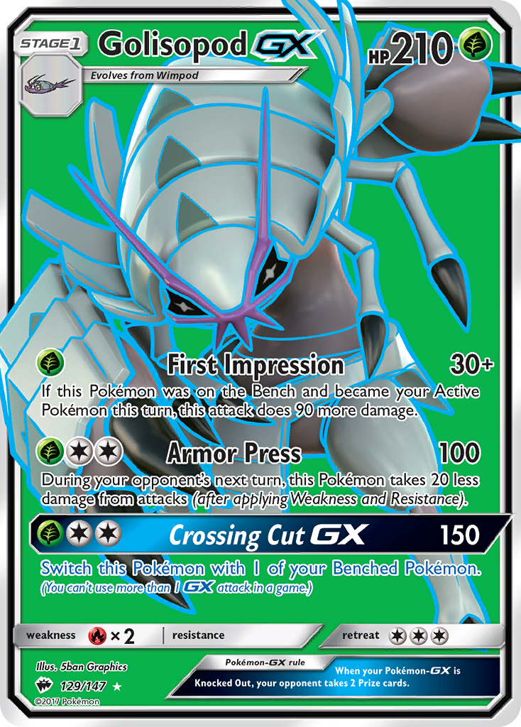 Golisopod-GX 129 / 147