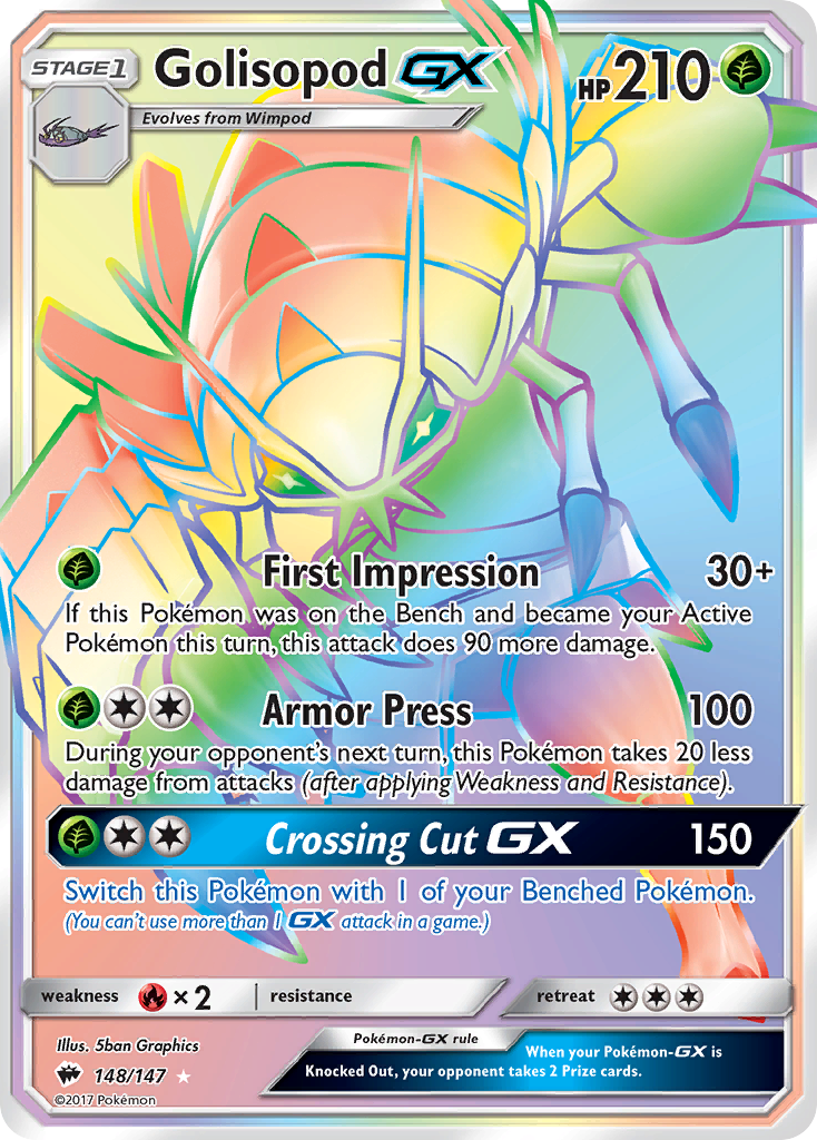 Golisopod-GX 148 / 147