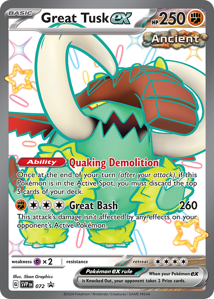 Great Tusk ex 72 / 150