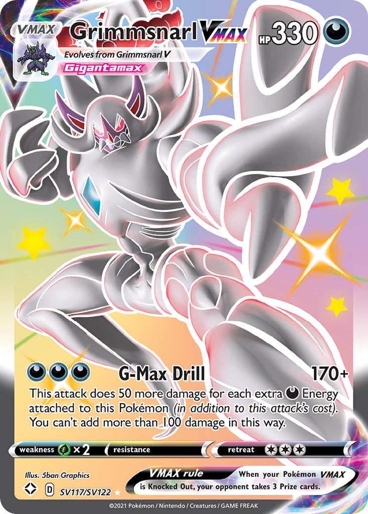 Grimmsnarl VMAX SV117 / 72