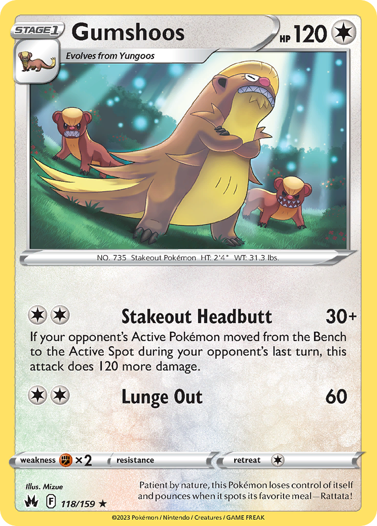 Gumshoos 118 / 159