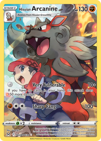 Hisuian Arcanine TG08 / 196