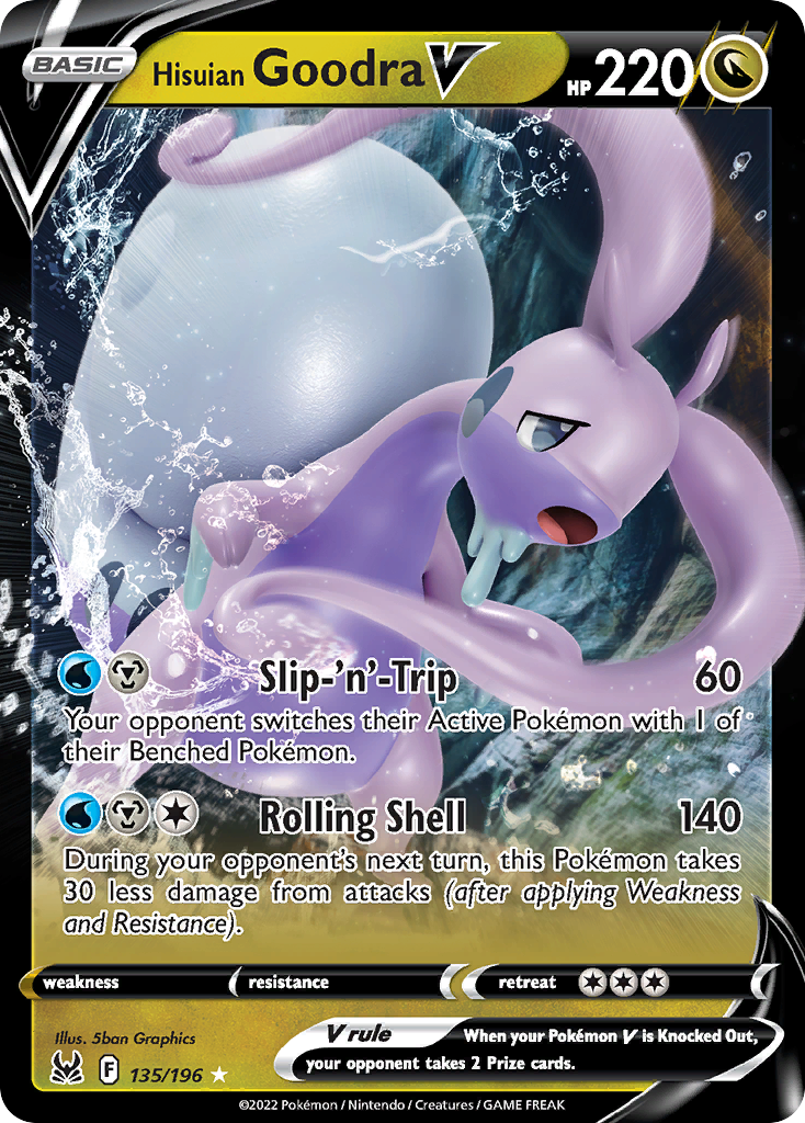 Hisuian Goodra V 135 / 196