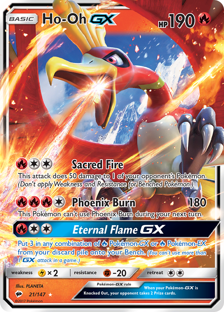 Ho-Oh-GX 21 / 147