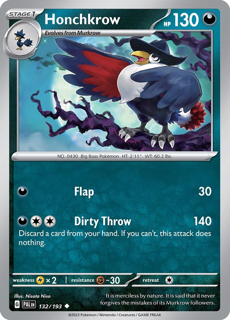 Honchkrow 132 / 193