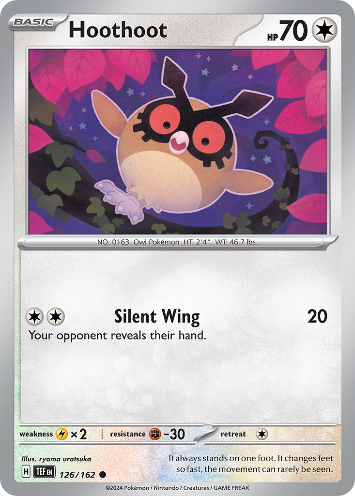 Hoothoot 126 / 162