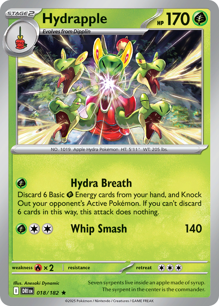 Hydrapple 18 / 182