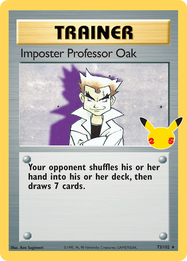 Imposter Professor Oak 73 / 25