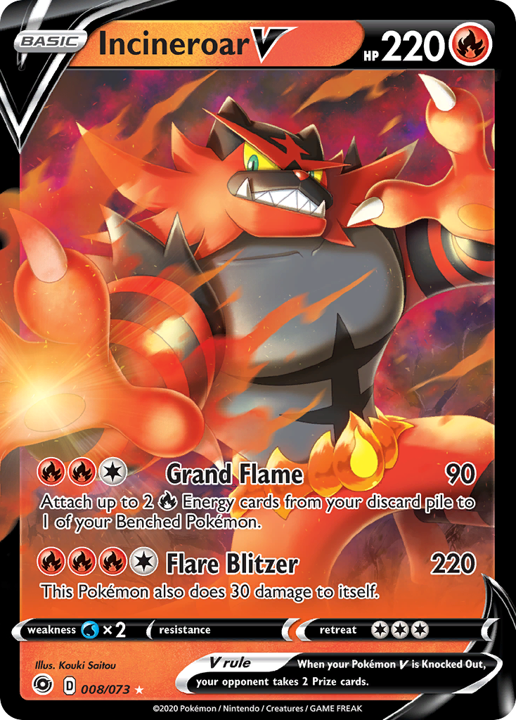 Incineroar V 8 / 73