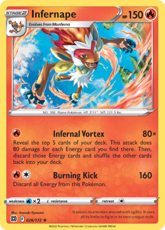 Infernape 26 / 172