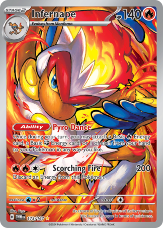 Infernape 173 / 167