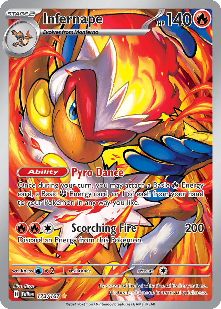 Infernape 173 / 167