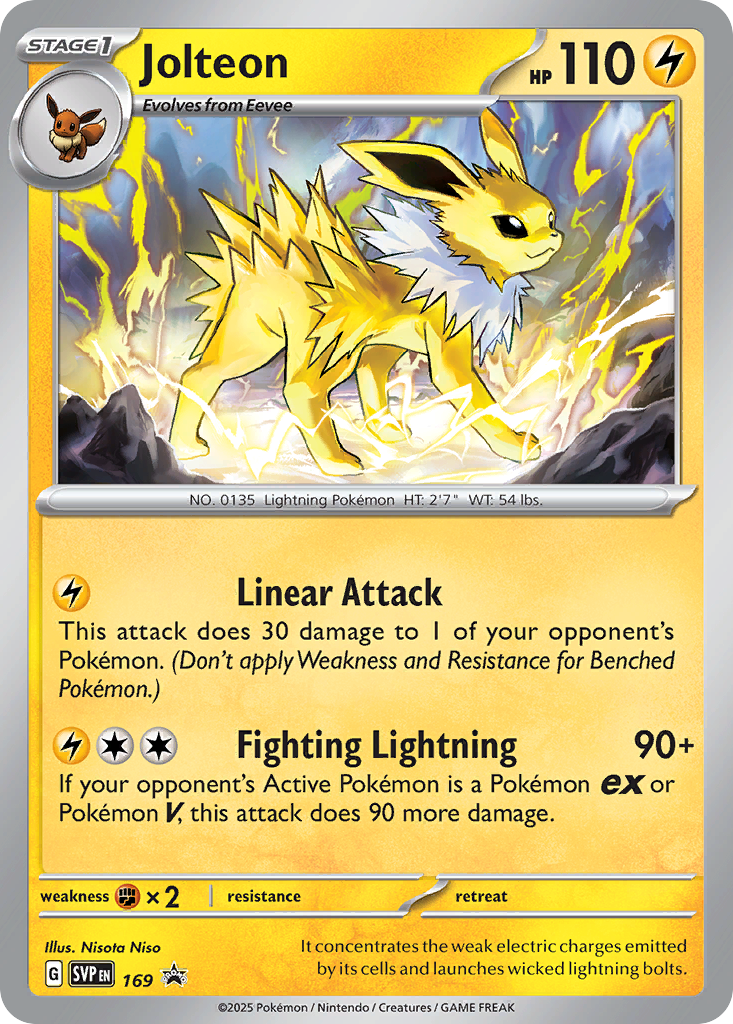 Jolteon 169 / 198
