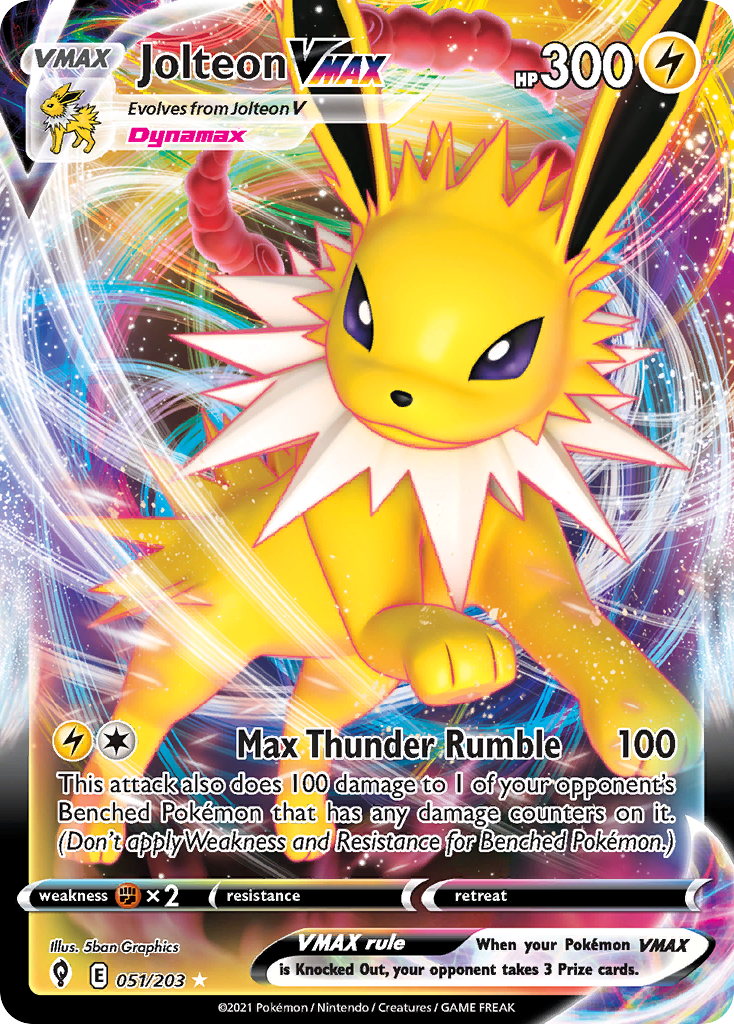 Jolteon VMAX 51 / 203