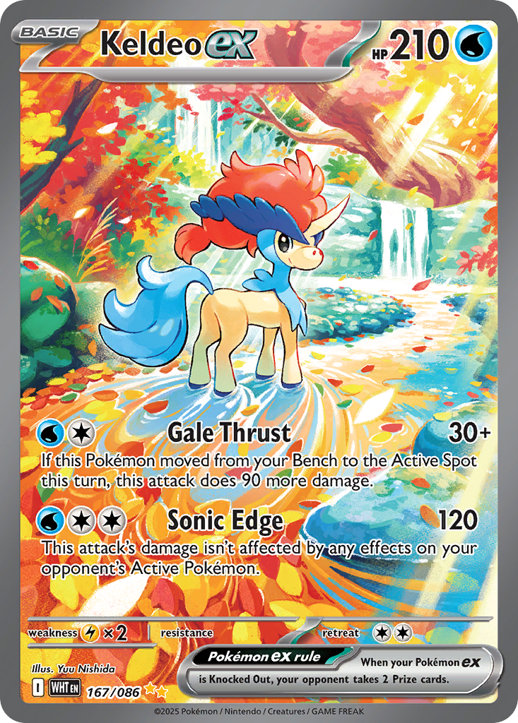 Keldeo ex 167 / 86