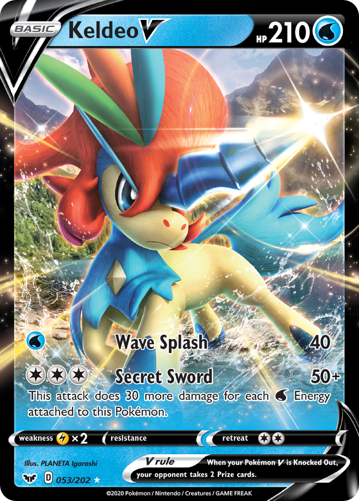 Keldeo V 53 / 202