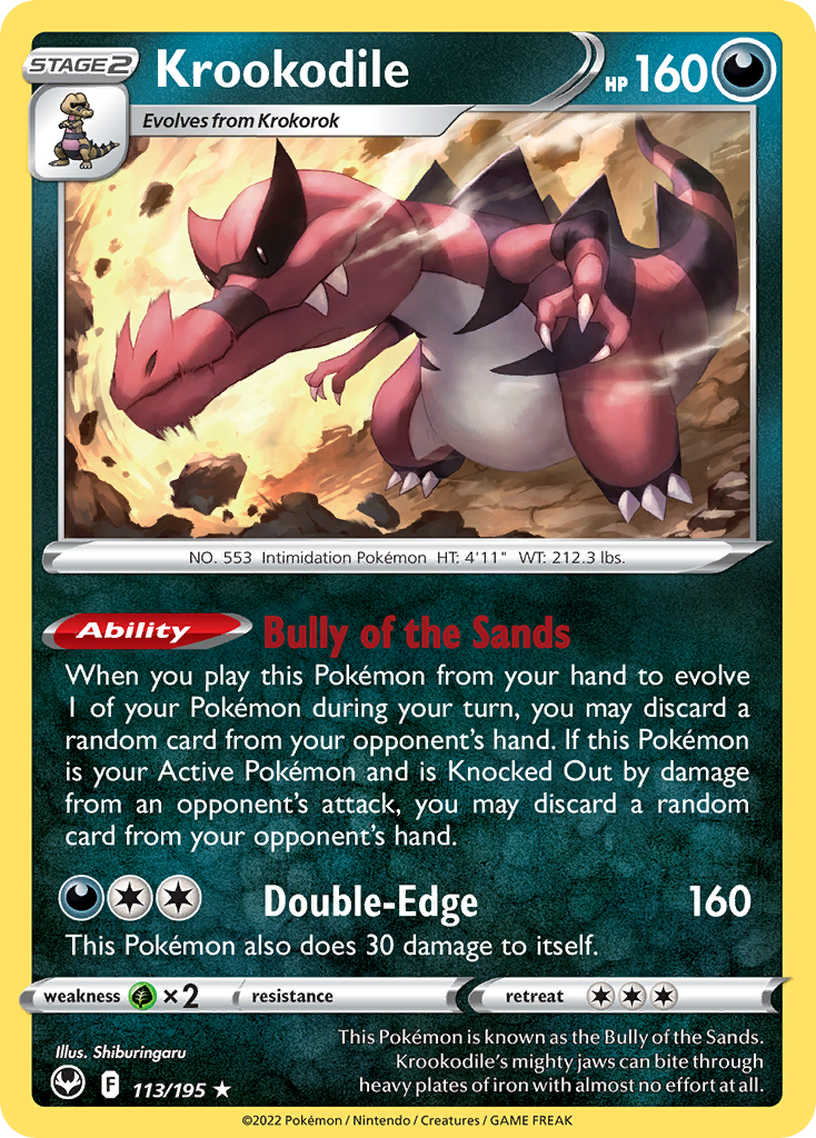 Krookodile 113 / 195