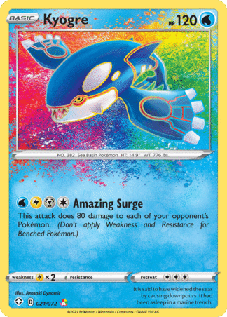 Kyogre 21 / 72