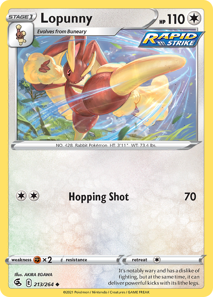 Lopunny 213 / 264