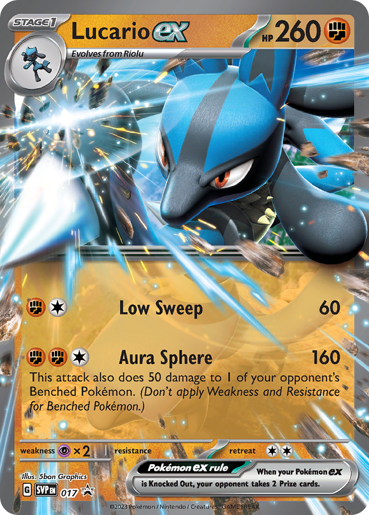 Lucario ex 17 / 150