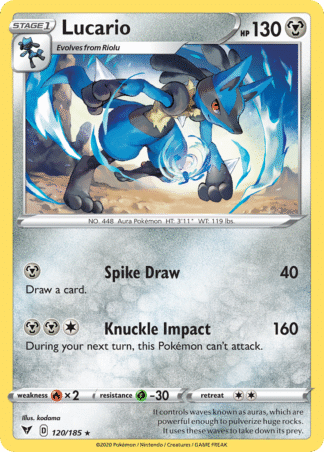 Lucario 120 / 185