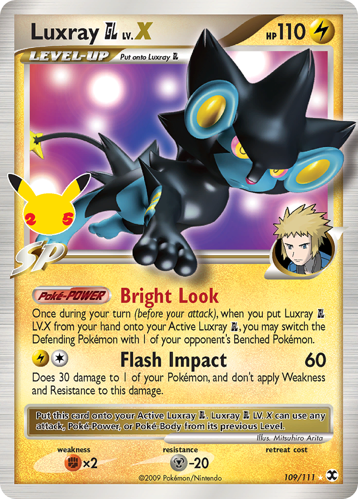 Luxray GL LV.X 109 / 25
