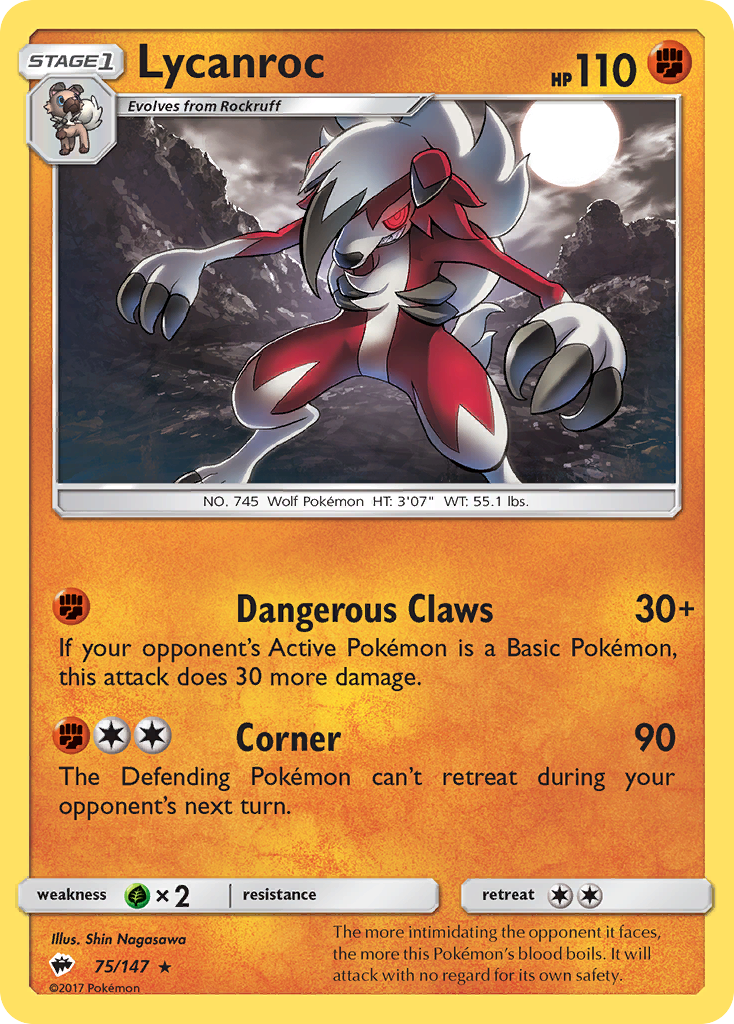Lycanroc 75 / 147