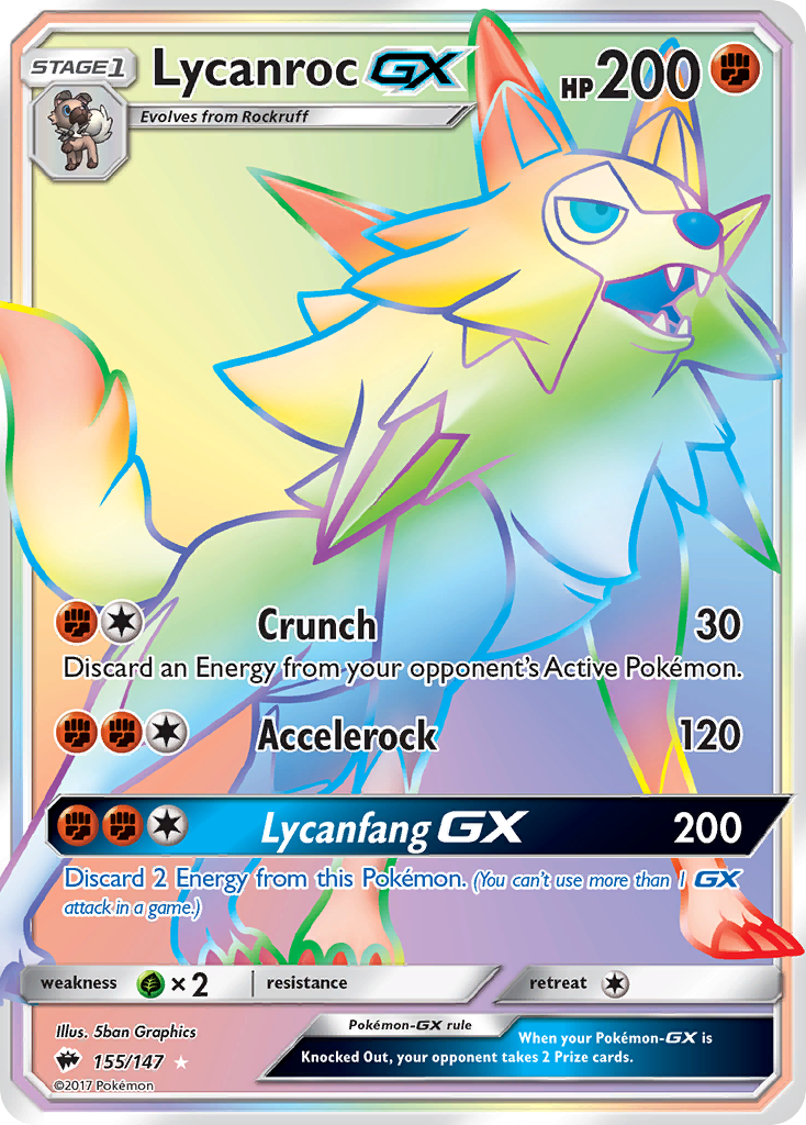 Lycanroc-GX 155 / 147
