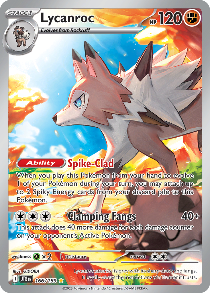 Lycanroc 166 / 159