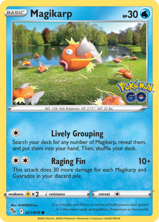 Magikarp 21 / 78